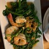 ผักกูดผัดกุ้งสด