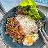 ข้าวหน้าเนื้อ ไข่ออนเซ็น