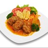 Cabbage rolls stuffed with meat, rice, onion and spice