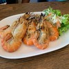 กุ้งเผาแอบปนตัวไม่สดมา เนื้อเละ