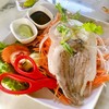 หมึกหอมซาซิมิ ราคาตามไซร์ 