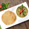 โรตีแกงเขียวหวานไก่, หมู โรตีแกงเขียวหวานไก่, หมู