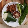 ชุดข้าวเหนียวหมูปลาร้า ชุดข้าวเหนียวหมูปลาร้า
