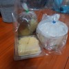 บัวลอยใส่ไข่   25  บาท   มันต้มขิง +ข้าวเหนียวสังขยา กล่องละ 15  