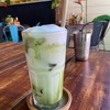 Matcha green tea latte 