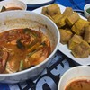 ต้มยำกุ้งน้ำข้น / เต้าหู้ทอด