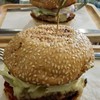  Hamburgers pork and beef are delicious! 