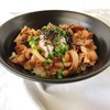 ข้าวหน้าหมูสไตล์ญี่ปุ่น ไข่ออร์แกนิคออนเซน ข้าวหน้าหมูสไตล์ญี่ปุ่น ไข่ออร์แกนิคออนเซน