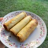 Air fryer sausage egg roll
