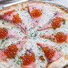 Smoked Salmon and Salmon Roe Pizza Smoked Salmon and Salmon Roe Pizza