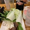 ผักที่มาพร้อมกับน้ำซุปแบบยังไม่ต้องสั่ง ไม่พอค่อยสั่งเพิ่ม