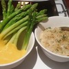 Truffle Mac & Cheese & Green Asparagus