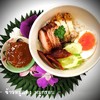 ข้าวหมูแดงหมูกรอบ 