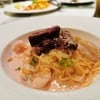 จำชื่อไม่ได้อีกแล้ว เป็น pink sauce กำลังดี ไม่เลี่ยน ประทับใจบีทรูท ด้านบน อร่อ