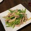 หมูเส้นผัดคื่นช่าย