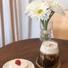 Strawberry shortcake  และ Einspanner อเมริกาโน่ครีมสด