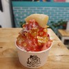 กินสตรอเบอรี่โยเกิร์ต หวานเปรี้ยวกำลังดี อร่อยชื่นใจมากๆ ราคา ถูก ให้เครื่องเยอะ