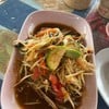 รสชาติใช้ได้ บรรยากาศดี แนะนำ แกงอ่อมหมูกับหมูสามชั้นทอดงา