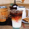 กาแฟนม หวานด้วยน้ำเชื่อม สดชื่นมาก