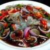 ยำหอยแครงกุ้งสด (หรือกุ้งลวก) ยำหอยแครงกุ้งสด (หรือกุ้งลวก)