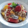 granola yogurt & mixed fruit