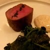 Tender Lamb, Spiced Spinach, Black Sesame, Yogurt & Cumin เนื้อแกะนุ่มไม่คาว