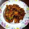 หมูสามชั้นคั่วพริกเกลือ หมูสามชั้นคั่วพริกเกลือ