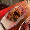 สะโพกไก่กับต้นหอมย่าง