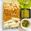 ข้าวผัดปู ไข่ปู ไข่หมึก 
