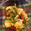 ปลาหมึกผัดไข่เค็ม