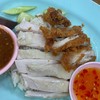 ข้าวมันไก่ต้ม+ไก่ทอด