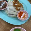 ข้าวมันไก่ต้ม+ไก่ทอด