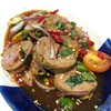 ตำหมูยอปลาร้า ตำหมูยอปลาร้า