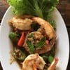 กุ้งยักษ์เนื้อแน่น เสียดายไม่ใช่หน้าสตอ สตอน้อยไปหน่อย