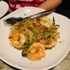 หมี่ผัดกระเฉดกุ้ง