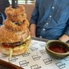 cheese burger+ Onion ring 20B