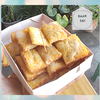 ขนมปังปิ้ง ทาเนย-นมข้น-น้ำตาล ร้อนๆ สดใหม่ นุ่ม อร่อย 