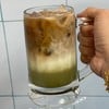 Iced Matcha Coffee Latte