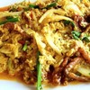 ปูนิ่มผัดผงกระหรี่ ปูนิ่มผัดผงกระหรี่