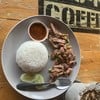 ข้าวหมูย่างจิ้มแจ่ว