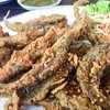 ปลาเนื้ออ่อนทอดกระเทียม ปลาเนื้ออ่อนทอดกระเทียม