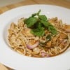 ยำเห็ดเข็มทองหมูสับ