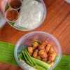 ชุดหมูทอดน้ำปลา+ข้าวเหนียวเขี้ยวงู(ชุดเล็ก) ชุดหมูทอดน้ำปลา+ข้าวเหนียวเขี้ยวงู(ชุดเล็ก)