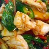 กะเพราเนื้อปูก้อน กะเพราเนื้อปูก้อน