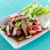 ยำสันคอหมูย่างปลาร้า
