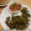 ยำผักบุ้งกรอบ
