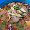 บะหมี่ต้มยำน้ำข้นหมูก้อน