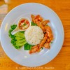 ข้าวหมูทอดน้ำจิ้มแจ่ว