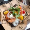 Smoked salmon Sliced Pizza