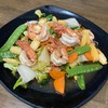 ผัดผักรวมมิตรกุ้ง